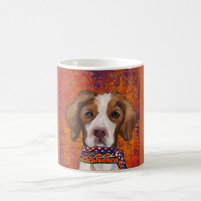 Taza De Café Brittany Spaniel (Centro)