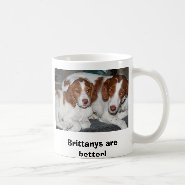 Taza De Café ¡Brittanys es mejor! (Derecha)