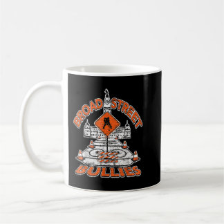 Taza De Café Broad Street Bullies Filadelfia Naranja y negro