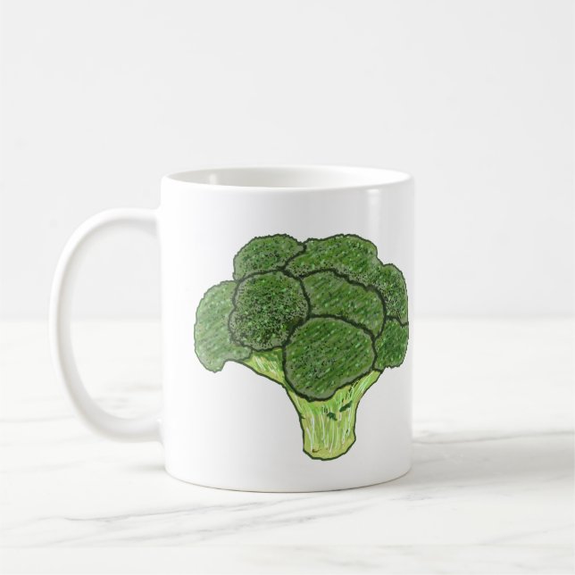 Taza De Café Broccoli (Izquierda)