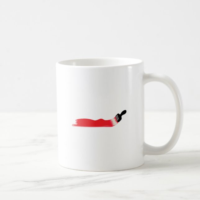 Taza De Café Brocha (Derecha)
