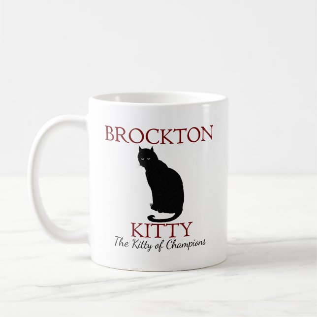 Taza De Café Brockton Kitty Mug (Izquierda)