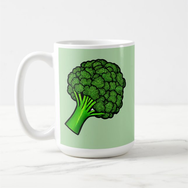 Taza De Café Brócoli (Izquierda)