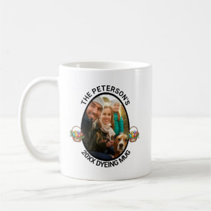 Taza De Café Broma de Pascua Foto Familiar Personalizada 2025