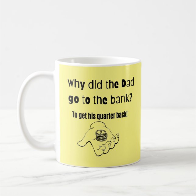 Taza De Café broma PAPÁ (Izquierda)