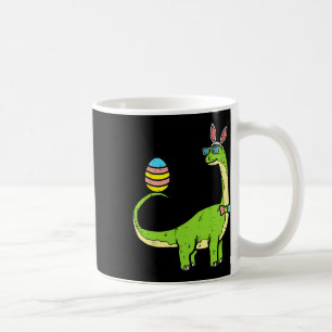 Taza De Café Brontosaurus Bunny Ears Egg Easter Day Dinosaur Di