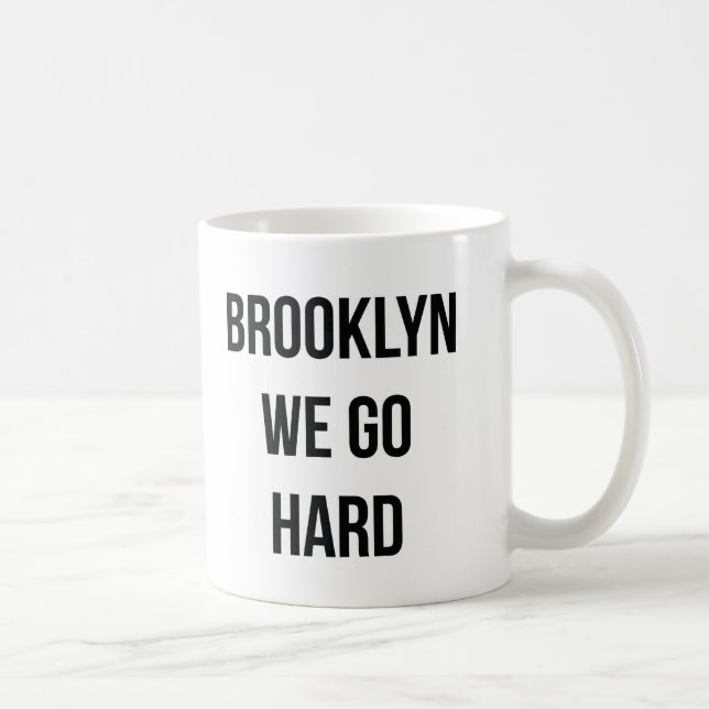 Taza De Café Brooklyn vamos difícilmente (Derecha)