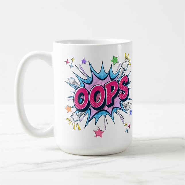 Taza De Café brote de cómico de la OPPS (Izquierda)