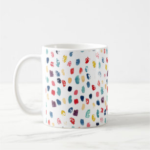 Taza De Café Brotes De Cepillo Colorido: Sin Maravilla de color