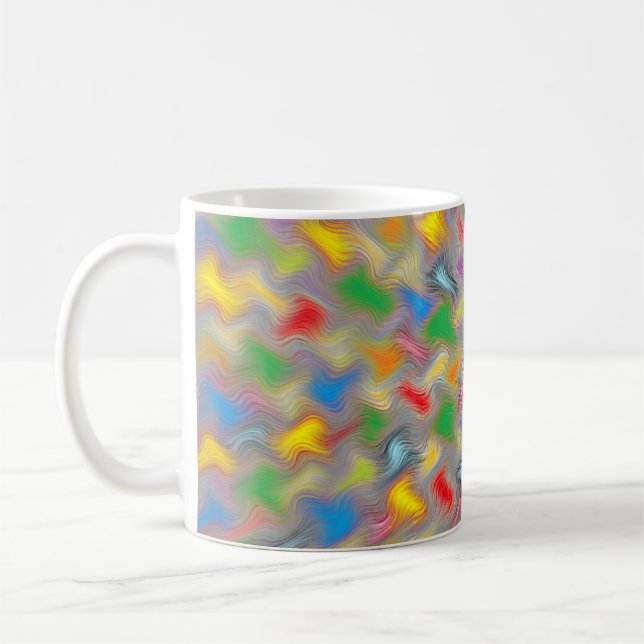 Taza De Café Brotes de pincel (Izquierda)