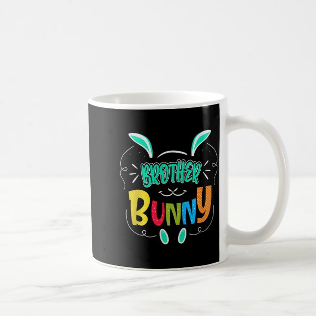 Taza De Café Brother Bunny Premium Tri-blend  (Derecha)