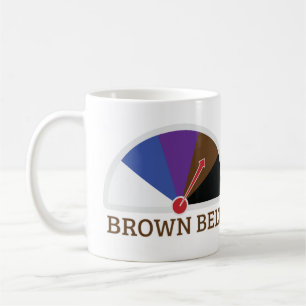 Taza De Café Brown Belt Jiu Jitsu
