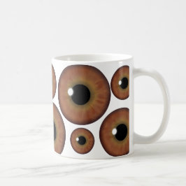 Taza De Café Brown Eye Iris Guay Personalizado Mug