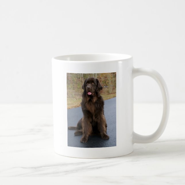 Taza De Café Brown Newfie (Derecha)