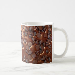 Taza De Café Brownie del microprocesador de chocolate