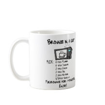 ¡BROWNIE EN UNA TAZA!