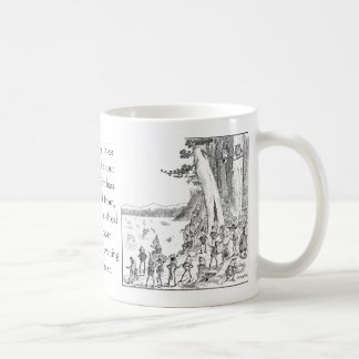 Taza De Café Brownie por el lago