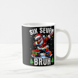 Taza De Café Bruh 67 Seis Siete Santa Dabbing Camisetas de Navi