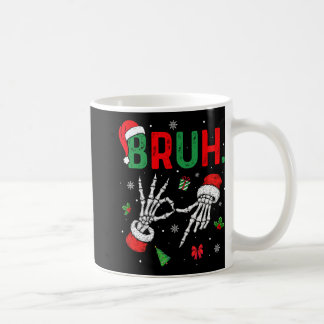 Taza De Café Bruh Divertido 67 Meme Chrismtas Xmas Pijama Hombr