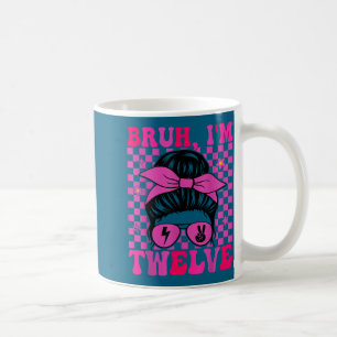 Taza De Café Bruh doce 12 cumpleaños 12º niñas genial 12 años