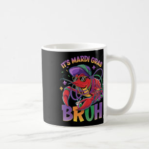 Taza De Café Bruh Mardi Gras Crawfish Niños Mardi Gras