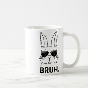 Taza De Café Bruh Meme Divertido diciendo "Bro saludo a los ado