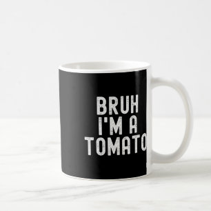 Taza De Café Bruh, soy un tomate divertido, disfraz de Hallowee