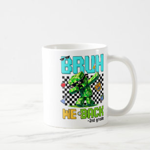 Taza De Café Bruh We Ck 2º Grado Ck To School Gamer Dabbing Bo