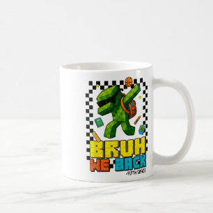 Taza De Café Bruh We Ck 5º Grado Ck To School Gamer Dabbing Bo
