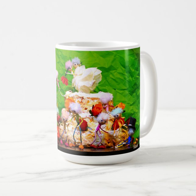 Taza De Café Bruidsfeest van de Fubby's. (Anverso derecho)