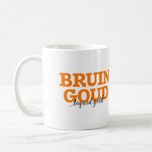 Taza De Café Bruin Goud/vocabulario holandés de la palabra del