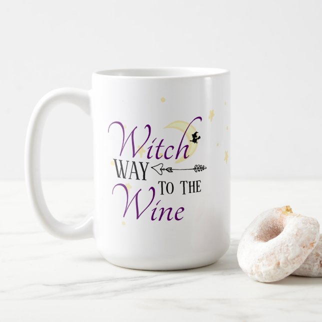 Taza De Café Bruja (Con donut)