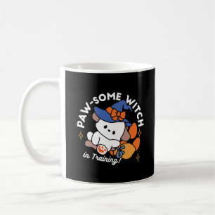 Taza De Café Bruja atractiva en entrenamiento - Perro de Hallow