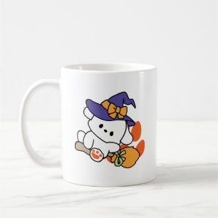 Taza De Café Bruja atractiva en entrenamiento - Perro de Hallow