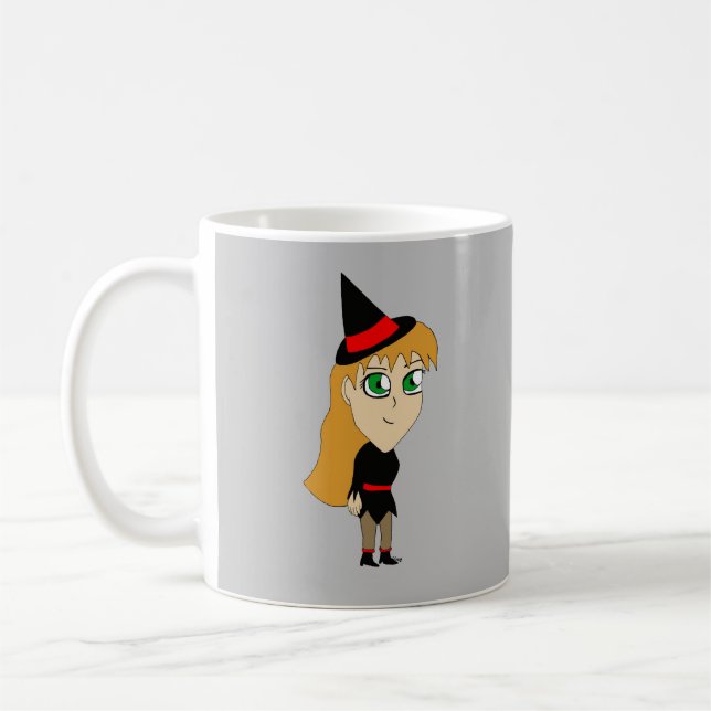 Taza De Café bruja chibi   (Izquierda)