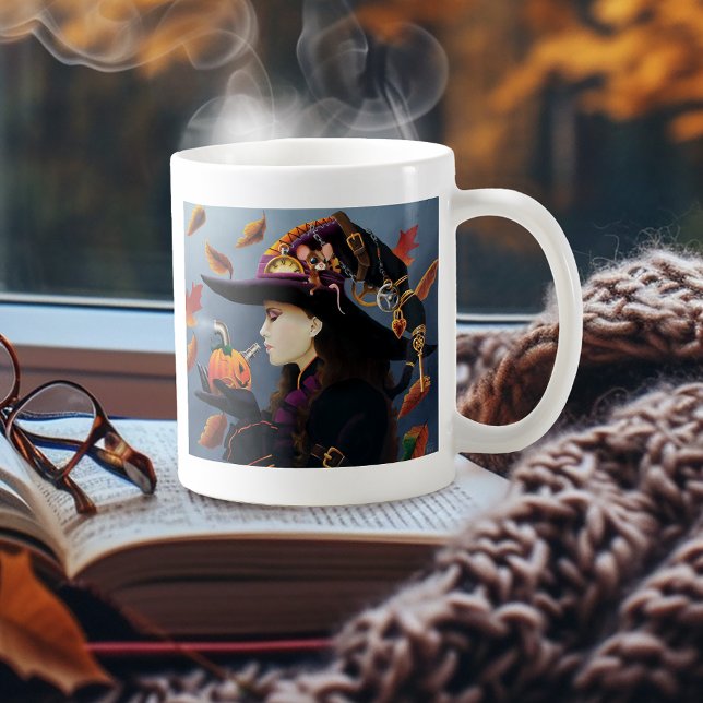 Taza De Café Bruja de calabaza de vapor (Subido por el creador)