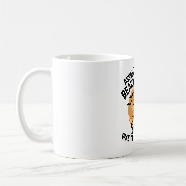 Taza De Café Bruja de dragón con barba fantasmal (Izquierda)