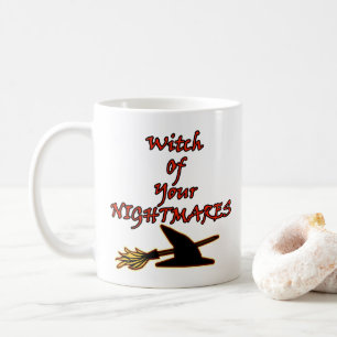Taza De Café Bruja De Sus Pesadillas