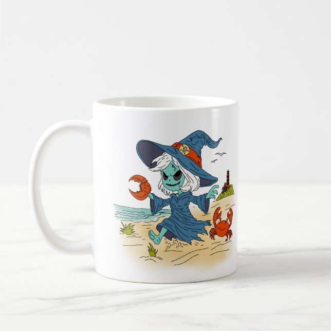 Taza De Café Bruja de verano suave (Izquierda)