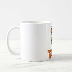 Taza De Café Bruja del Turno de Noche Camiseta Divertida de Hal