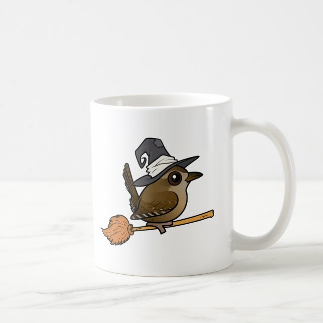Taza De Café Bruja del Wren (Derecha)