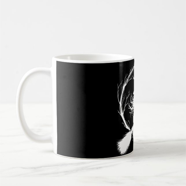 Taza De Café Bruja en el vuelo Mug (Izquierda)