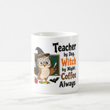 Bruja Maestra por Día Café Siempre Divertido Hallo