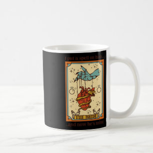 Taza De Café Bruja Mistical Divertida Novia Y Groom Puse Herrer