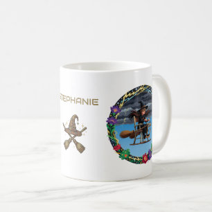 Taza De Café Bruja Piloto Encantadora