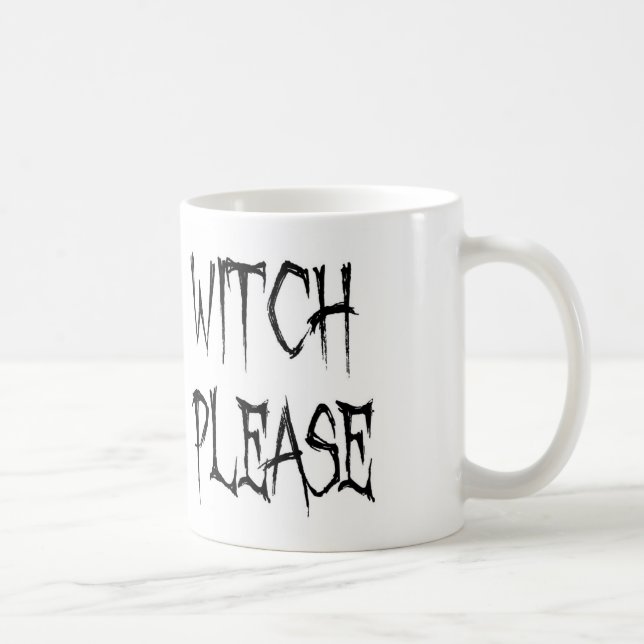 Taza De Café Bruja por favor (Derecha)