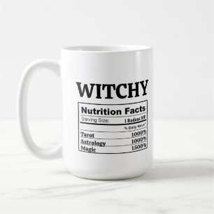 Taza De Café Bruja Tarot Astrología Zodíaco Feminista Amiga Mág