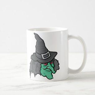 Taza De Café Bruja verde