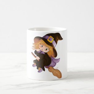 Taza De Café Bruja voladora