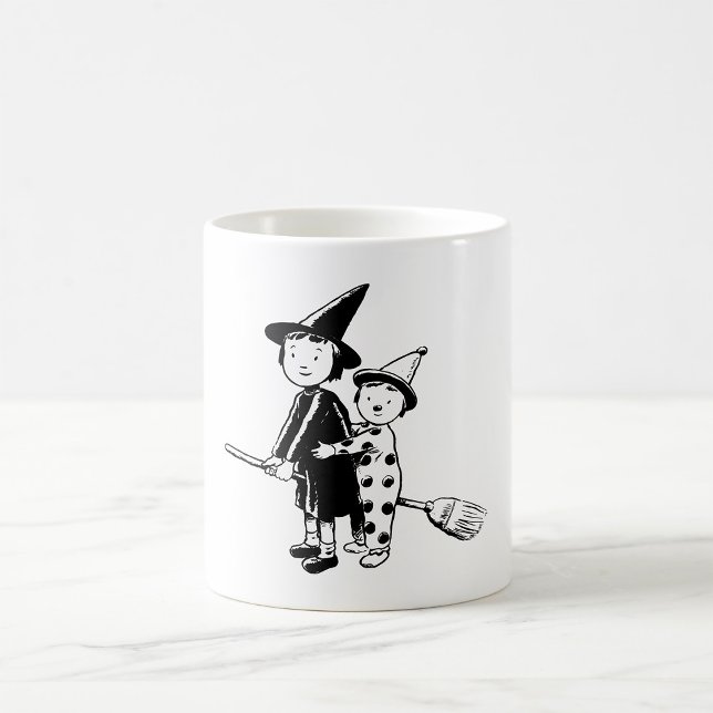 Taza De Café Bruja Y Payaso (Subido por el creador)